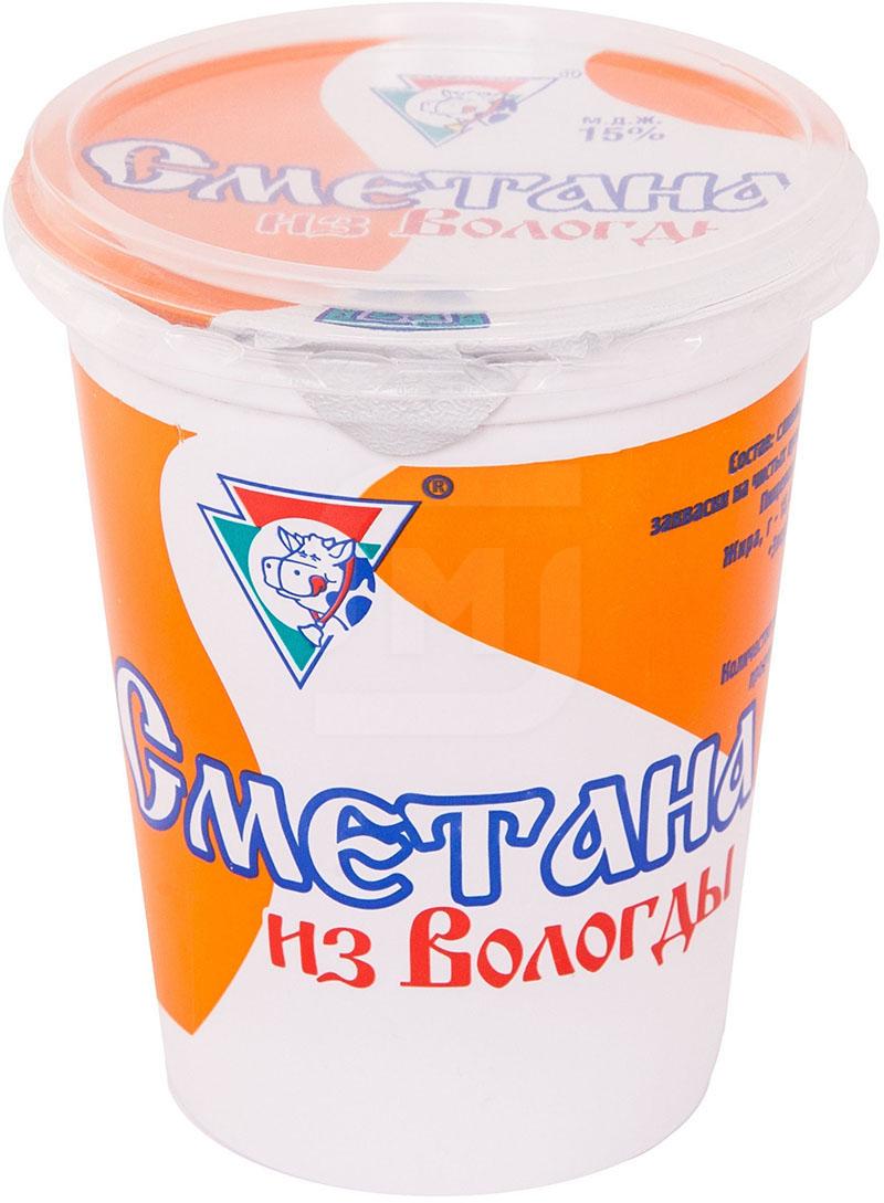 

Сметана Вологодская 15%