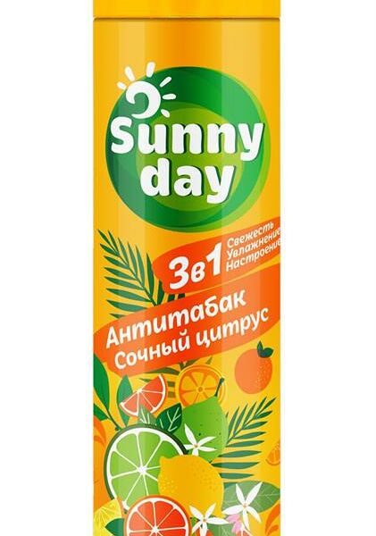 Освежитель воздуха Антитабак Цитрус Sunny Day 300мл