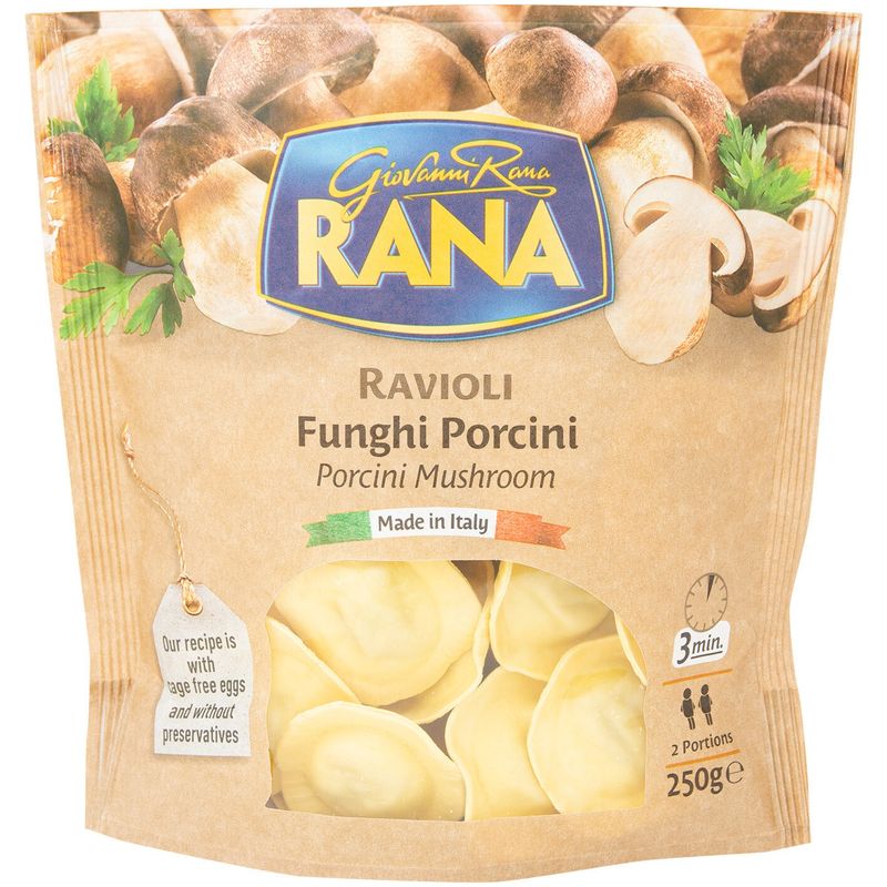 

Равиоли Rana с белыми грибами 250 г