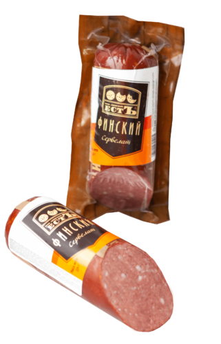 

Колбаса Естъ Сервелат По-фински сырокопченая , весовая