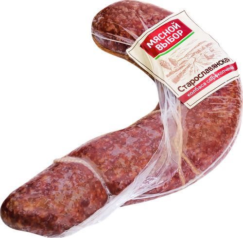 

Колбаса Мясной выбор Старославянская с/к в/у, вес