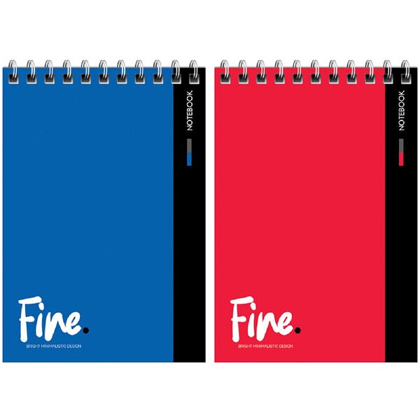 Блокнот А6 80л на гребне 