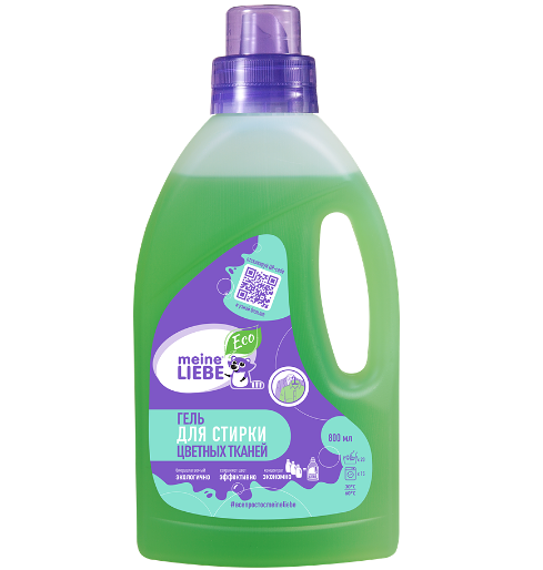 Гель для стирки Meine Liebe для цветных тканей