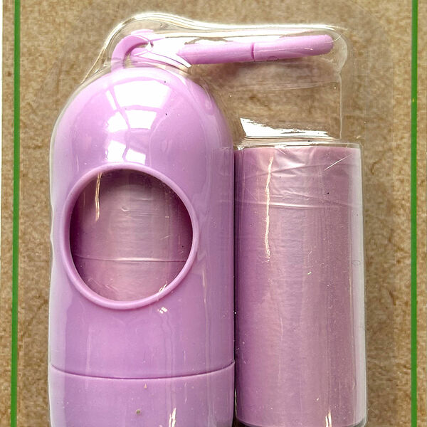 Набор для уборки за питомцем, 1 диспенсер, 2 рулона х 20 пакетов