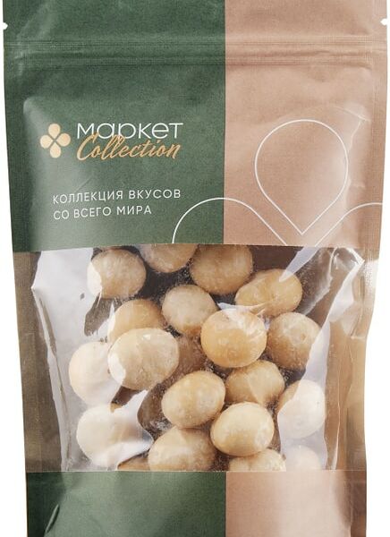 Орех Макадамия Market Collection очищенный сушеный 120 г