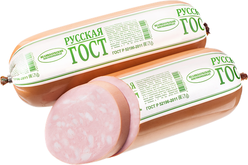 Колбаса МК ВЕЛИКОЛУКСКИЙ Русская ГОСТ кат.Б. вес до 600г