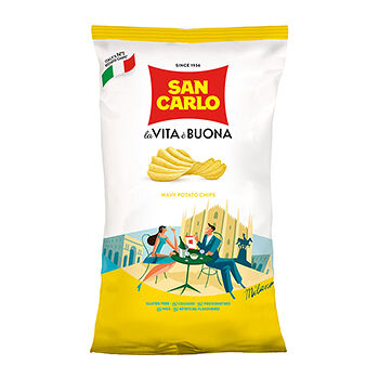 Чипсы картофельные San Carlo Рифленые