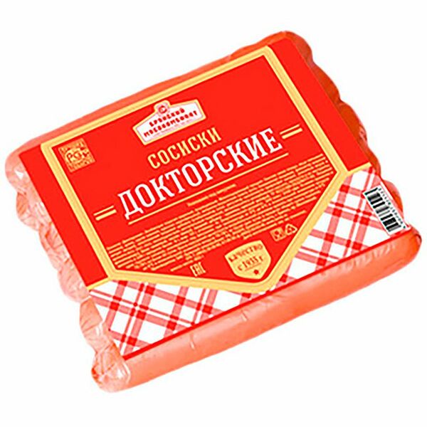 Сосиски Брянский МК докторские, 400г