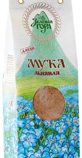 Мука льняная Зеленая гора (без глютена)