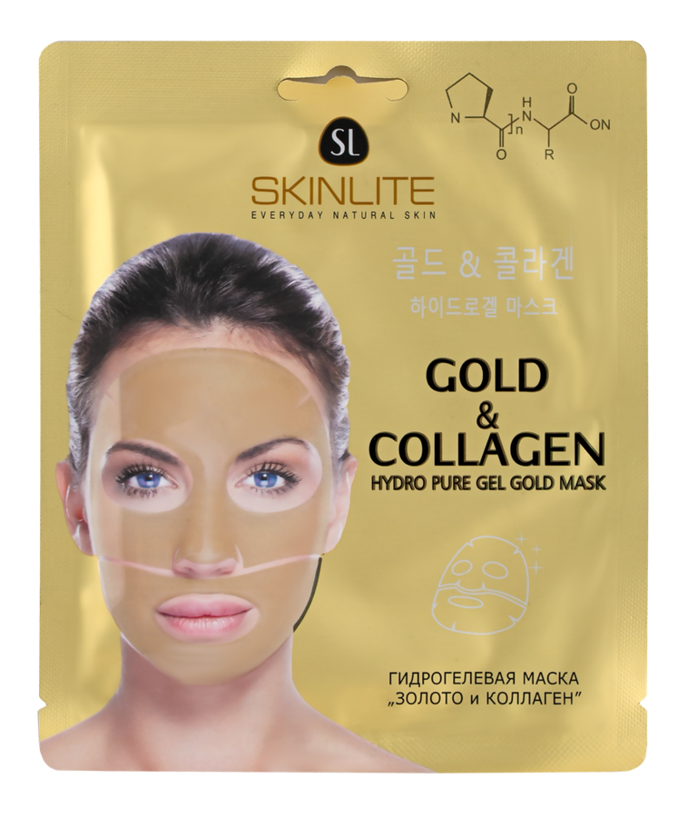 

Маска для лица Skinlite Золото и коллаген 27 г