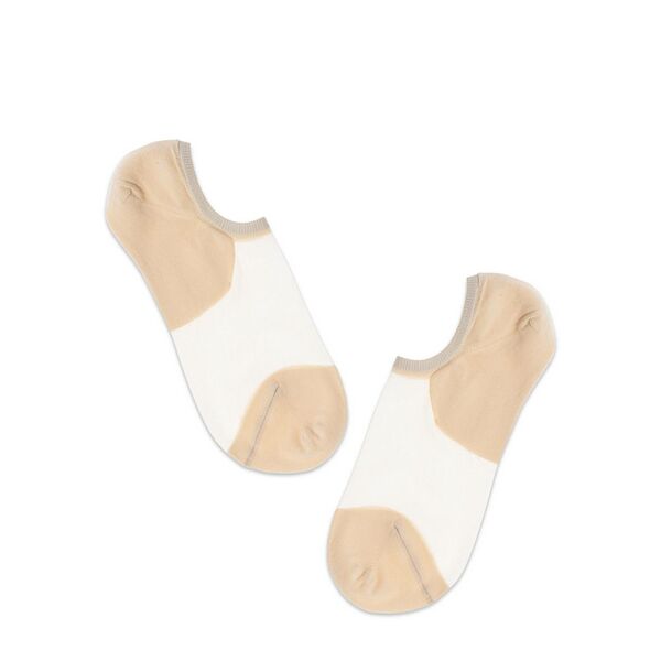 Носки жен. хлопковые Conte elegant ACTIVE (ультракороткие) 18С-4СП, р.23, 000 бежевый
