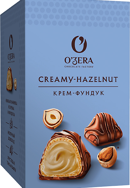 Конфеты вафельные Ozera крем-фундук 150 г