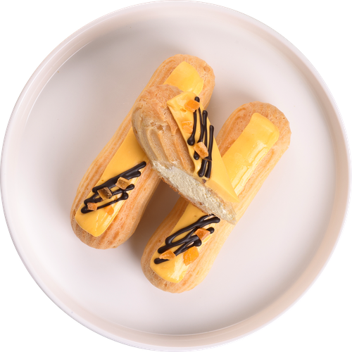 

Набор пирожных Лента Fresh Эклер со вкусом манго, 180г