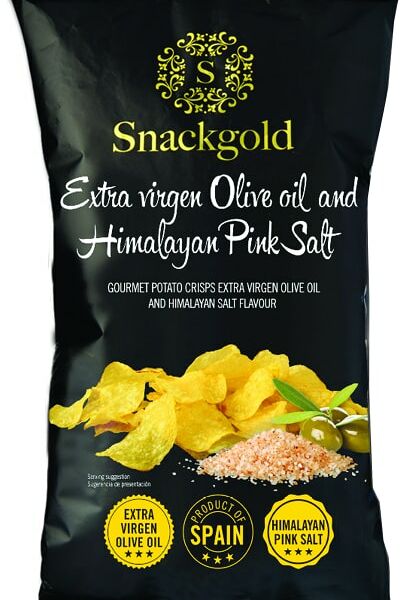 Чипсы Snackgold картофельные Оливковое масло и соль 125г