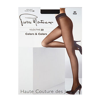 Колготки Pierre Mantoux Collant Veloutine цвет 9000 nero 30 den, размер 2, Италия