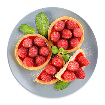 Тарталетка с малиной и сыром от шеф-кондитера АВ