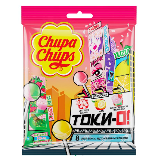 

Карамель Chupa Chups Tok-yo! 96 г
