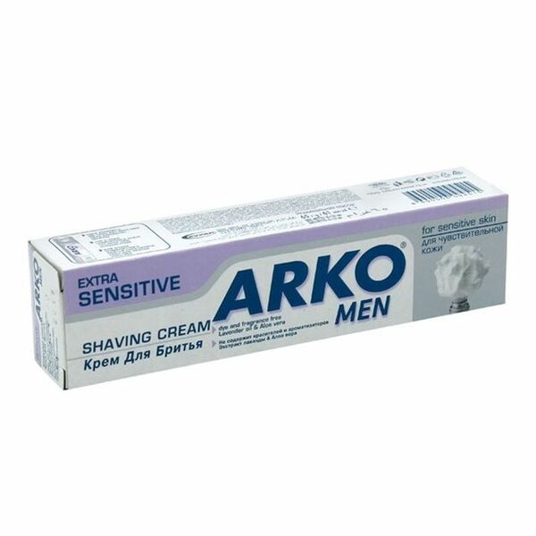 Крем для бритья Arko Men Sensitive для чувствительной кожи 65 г