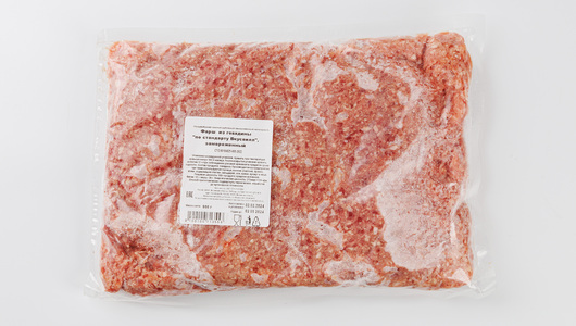 

Фарш из говядины "по стандарту ВкусВилл", замороженный