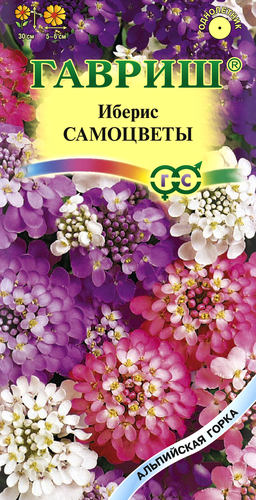 

Семена ГАВРИШ Альпийская горка, Иберис Самоцветы, Арт. 005220