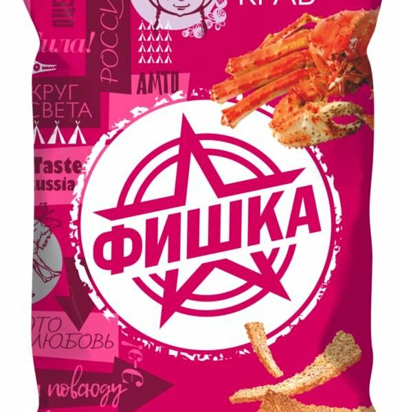 Гренки Фишка со вкусом камчатского краба