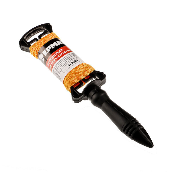 Ермак шнур нейлоновый для строительных работ на катушке 50м