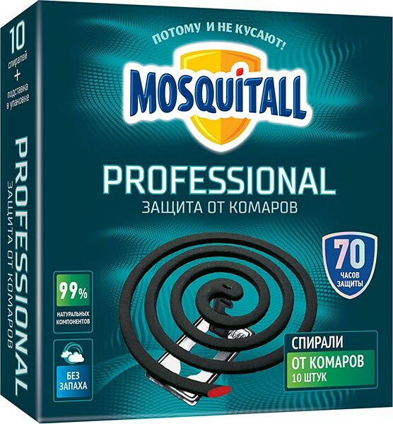 Спираль Mosquitall Проф защита от комаров