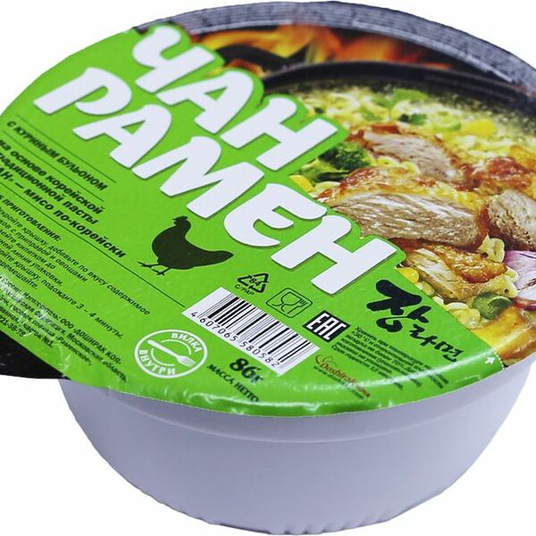 Лапша быстрого приготовления Доширак Чан Рамен со вкусом курицы 86 г