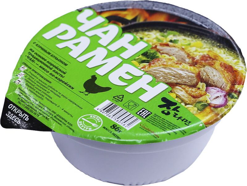 

Лапша быстрого приготовления Доширак Чан Рамен со вкусом курицы 86 г
