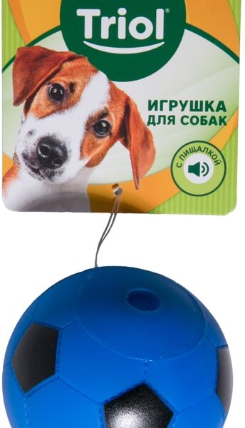 Игрушка для собак Triol Мяч футбольный 70мм