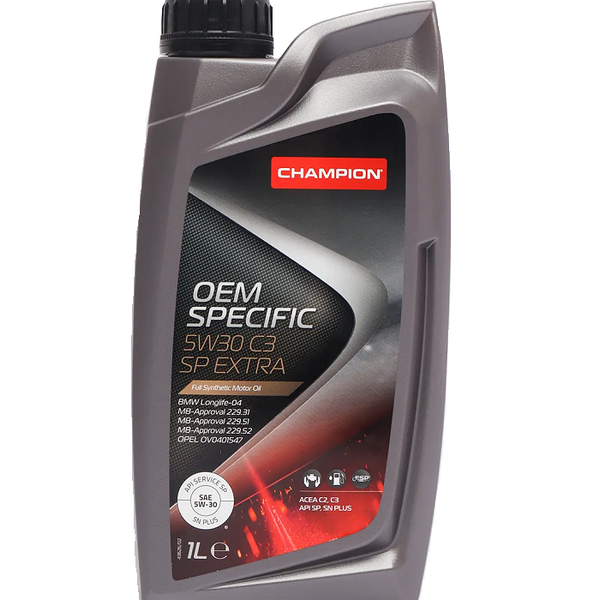 Масло моторное синтетич Champ OEM Specific 5W30 C3 SP Extra 1л
