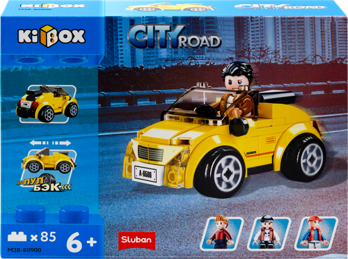 

Конструктор Kibox Машинка инерционная, в ассортименте