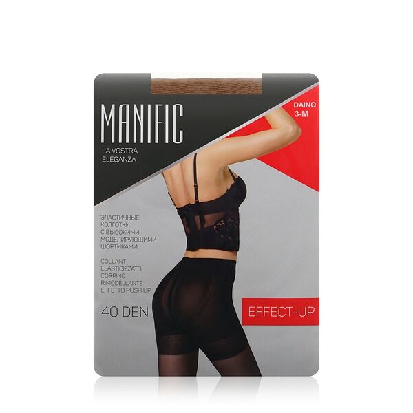 Колготки Manific Effect-up женские 40den Daino 3 размер 1 пара