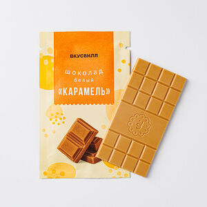 Шоколад белый ВкусВилл "Карамель"