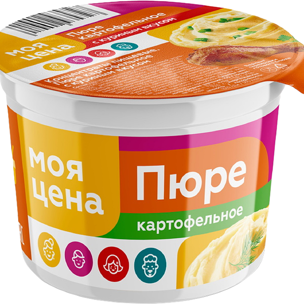 Пюре Моя Цена со вкусом курицы 37 г