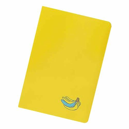 Ежедневник B6 недат. SUMMER JAM 136 л. инт. обл. иск. кожа тонир. бумага желт. обрез банан. принт.