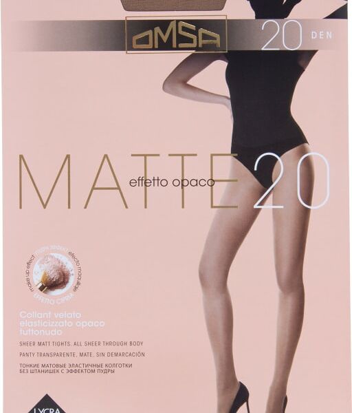 Колготки Omsa Matte 20 Daino Бежевые Размер 2