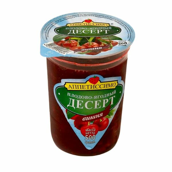 Десерт Аппетиссимо ягодный вишня