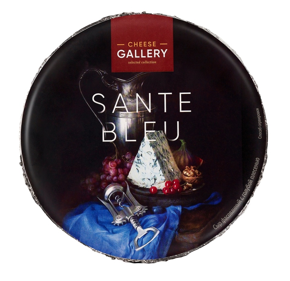 

Сыр с голубой плесенью Sante Bleu 50% Cheese Gallery, вес