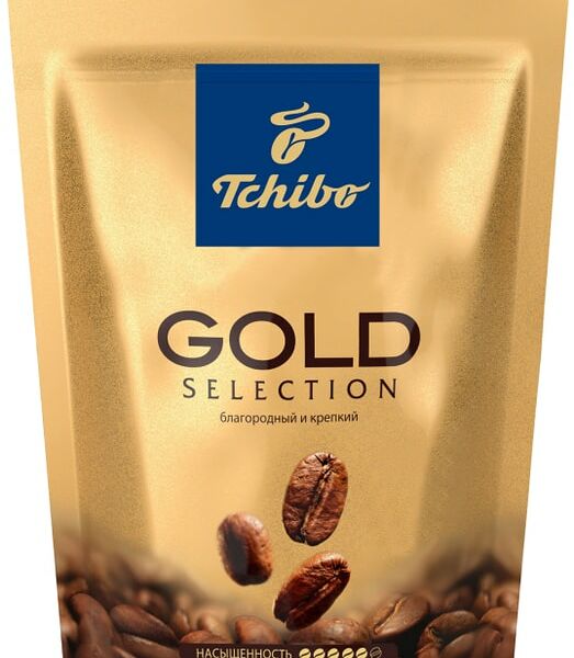 Кофе растворимый Tchibo Gold Selection натуральный сублимированный 150 г