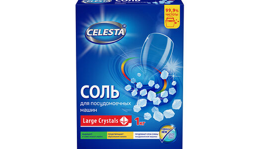 Соль для посудомоечных машин Celesta 