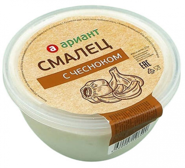 Смалец Ариант с чесноком, 175 г