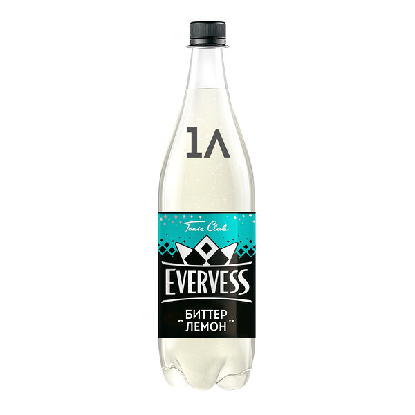 Газированный напиток Биттер Лемон Эвервесс/Evervess 1л