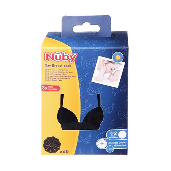 Nuby груди вставка черный N28+2 Белый