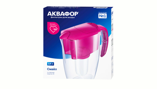 

Аквафор Фильтр-кувшин Смайл 2.9 л