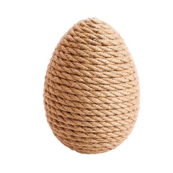 Игрушка для кошек Когтеточка динамическая яйцо среднее