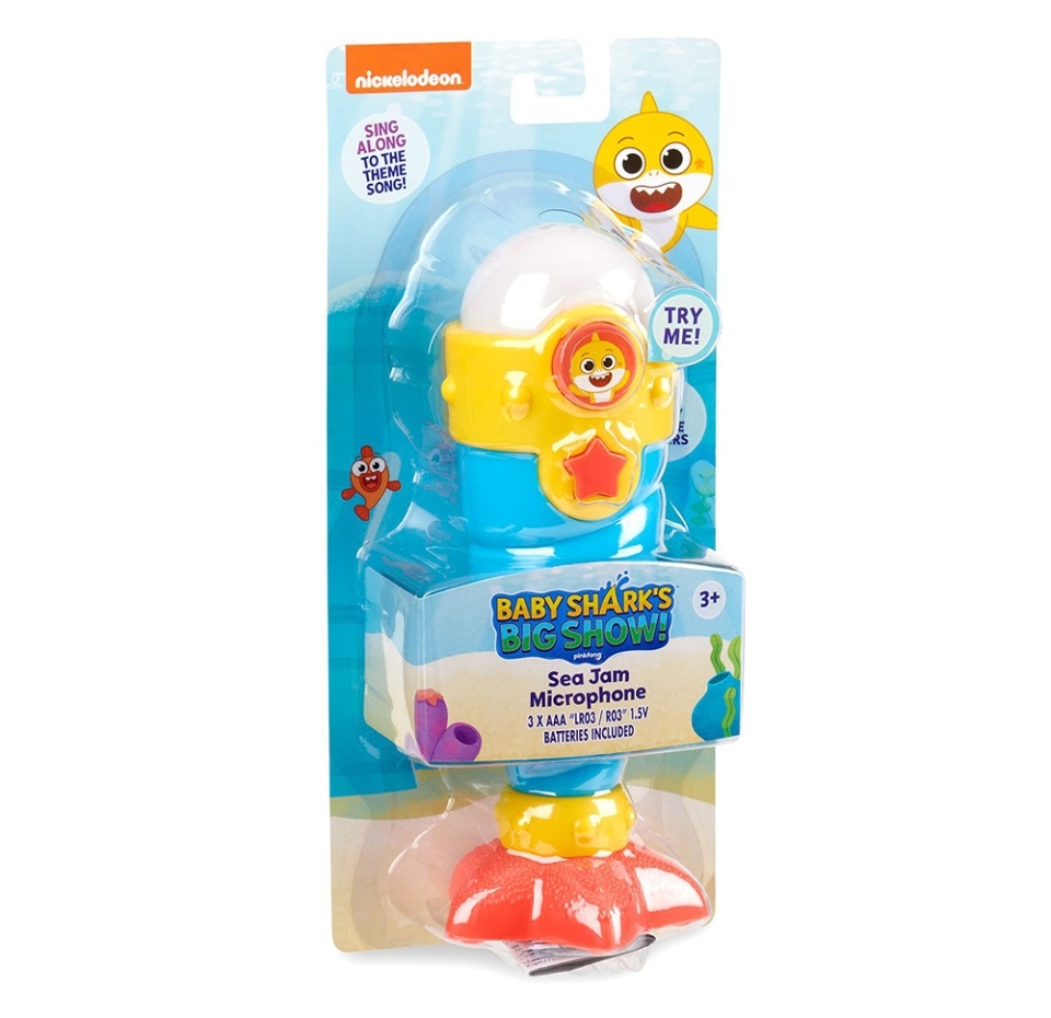 

Микрофон Baby Shark «Рожок» 3+, WowWee