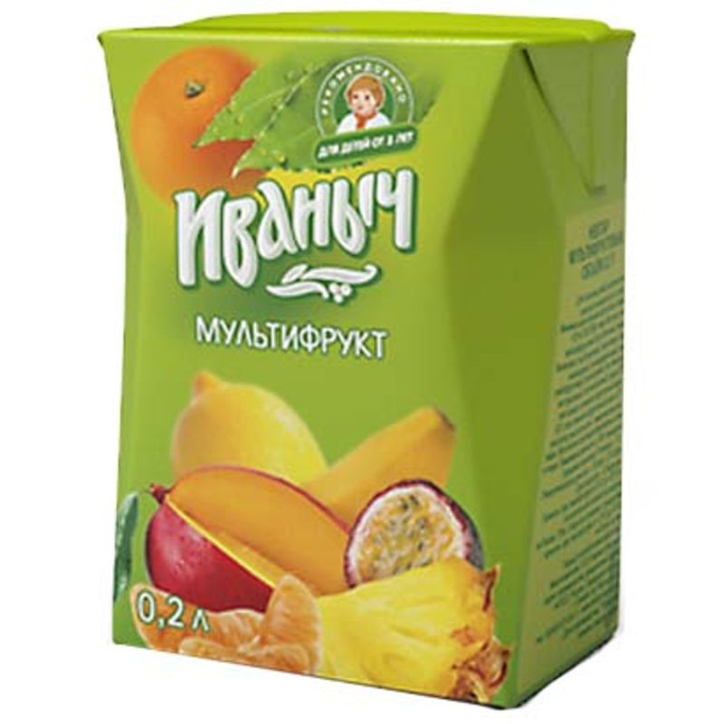 

Нектар Иваныч Мультифрукт неосветленный 200 мл