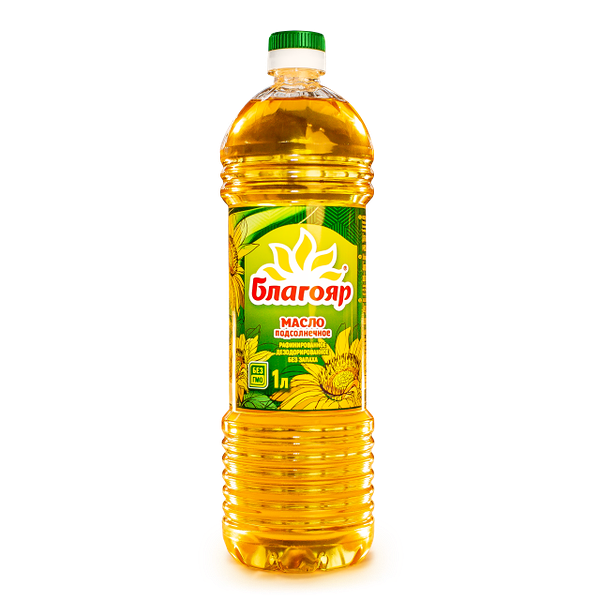 Масло подсолнечное Благояр рафинированное