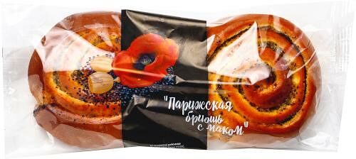 Сдоба Алатырский ХЗ Парижская бриошь с маком